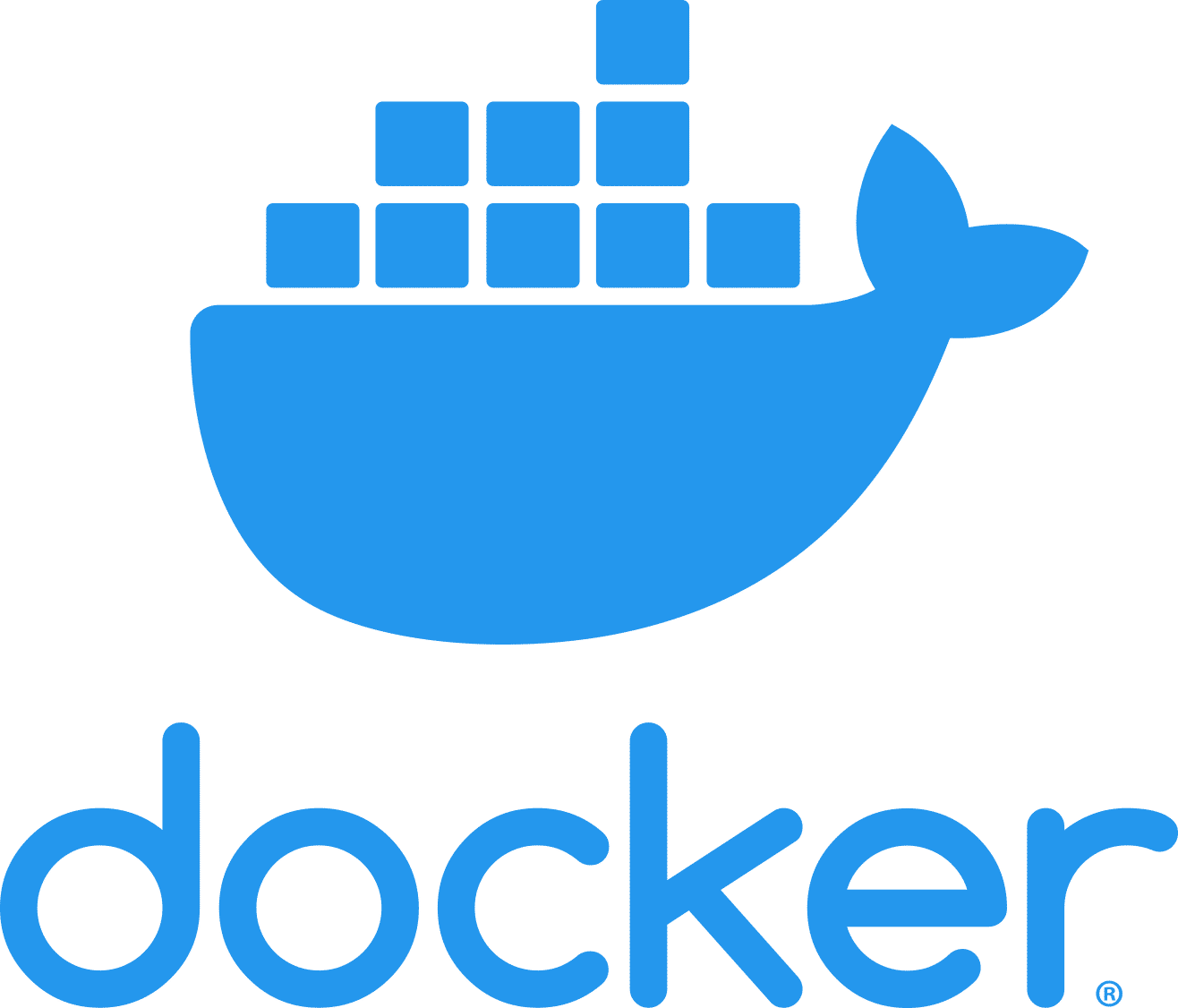 docker logo monochromatic